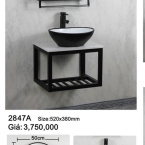 Bộ Kệ Lavabo và Gương 03